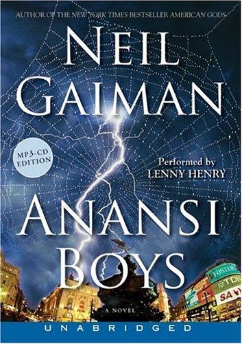 Front cover of Anansi Boys MP3 CD