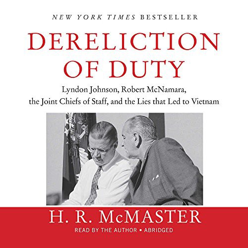 Front cover of Dereliction of Duty